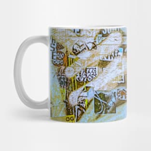 Urban Art NYC Colors Street Graffiti Mug